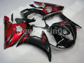 Black and Red Factory Style - YZF-R6 03-04 Fairing Kit Vehicles & Parts > Vehicle Parts & Accessories > Motor Vehicle