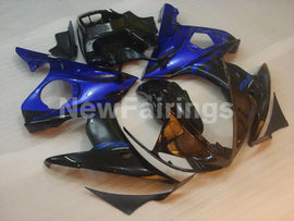Black Blue Factory Style - YZF-R6 03-04 Fairing Kit Vehicles & Parts > Vehicle Parts & Accessories > Motor Vehicle