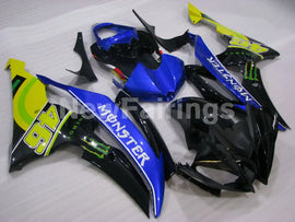 Blue and Black Yellow with Number 46 Monster - YZF-R6 08-16 Fairing Kit Vehicles & Parts > Vehicle Parts & Accessories