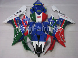 Blue and Green Red FIAT - YZF-R6 06-07 Fairing Kit Vehicles & Parts > Vehicle Parts & Accessories > Motor Vehicle Parts