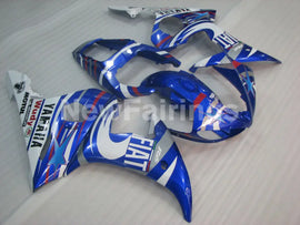 Blue and White FIAT - YZF-R6 03-04 Fairing Kit Vehicles & Parts > Vehicle Parts & Accessories > Motor Vehicle Parts >