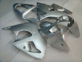 Silver No decals - NINJA ZX-6R 00-02 Fairing Kit