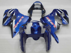Blue and Black Factory Style - NINJA ZX-6R 00-02 Fairing Kit