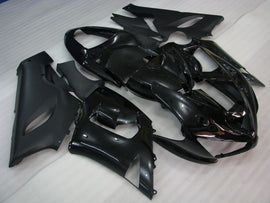 Black and Matte Black No decals - NINJA ZX-6R 05-06 Fairing Kit