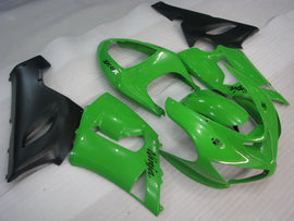 Green Matte Black Factory Style - NINJA ZX-6R 05-06 Fairing Kit