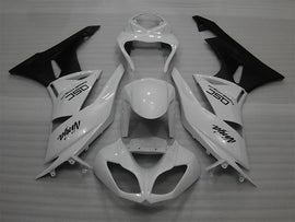 White and Matte Black Factory Style - NINJA ZX-6R 09-12 Fairing Kit