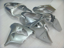 Silver No decals - NINJA ZX-9R 00-01 Fairing Kit