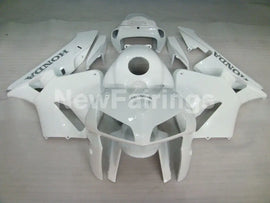 Pearl White with silver decal Factory Style - CBR600RR 05-06
