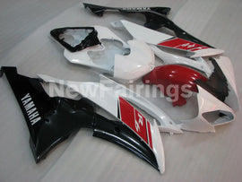 Red White and Black Factory Style - YZF-R6 08-16 Fairing Kit Vehicles & Parts > Vehicle Parts & Accessories > Motor