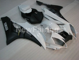 White Matte Black Factory Style - YZF-R6 06-07 Fairing Kit Vehicles & Parts > Vehicle Parts & Accessories > Motor