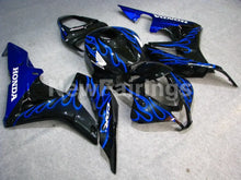 Cargar imagen en el visor de la galería, Black and Blue Flame - CBR600RR 07-08 Fairing Kit - Vehicles