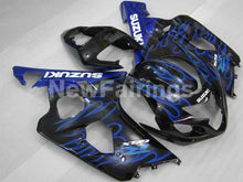 Cargar imagen en el visor de la galería, Black and Blue Flame - GSX-R750 04-05 Fairing Kit Vehicles