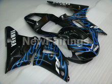 Cargar imagen en el visor de la galería, Black and Blue Flame - YZF-R1 98-99 Fairing Kit - Vehicles