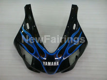Cargar imagen en el visor de la galería, Black and Blue Flame - YZF-R1 98-99 Fairing Kit - Vehicles