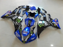 Cargar imagen en el visor de la galería, Black Blue Monster - YZF-R1 09-11 Fairing Kit - Vehicles &amp;
