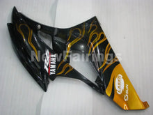 Cargar imagen en el visor de la galería, Black and Golden Flame- YZF-R6 06-07 Fairing Kit Vehicles &amp; Parts &gt; Vehicle Parts &amp; Accessories &gt; Motor Vehicle Parts &gt;