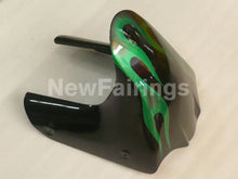Cargar imagen en el visor de la galería, Black and Green Flame - YZF600R Thundercat 96-07 Fairing Kit Vehicles &amp; Parts &gt; Vehicle Parts &amp; Accessories &gt; Motor