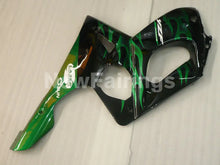 Cargar imagen en el visor de la galería, Black and Green Flame - YZF600R Thundercat 96-07 Fairing Kit Vehicles &amp; Parts &gt; Vehicle Parts &amp; Accessories &gt; Motor