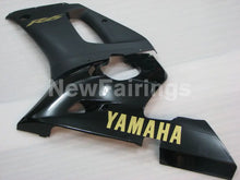 Cargar imagen en el visor de la galería, Black and Matte Black with Gold Decals Factory Style - YZF-R6 98-02 Fairing Kit Vehicles &amp; Parts &gt; Vehicle Parts &amp;