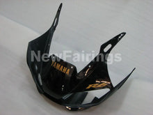 Cargar imagen en el visor de la galería, Black and Matte Black with Gold Decals Factory Style - YZF-R6 98-02 Fairing Kit Vehicles &amp; Parts &gt; Vehicle Parts &amp;