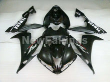 Cargar imagen en el visor de la galería, Black Matte Black white stickers Factory Style - YZF-R1