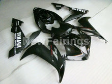 Cargar imagen en el visor de la galería, Black Matte Black white stickers Factory Style - YZF-R1