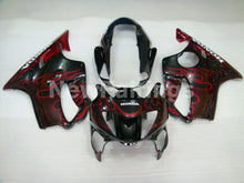 Cargar imagen en el visor de la galería, Black and Red Flame - CBR600 F4 99-00 Fairing Kit - Vehicles