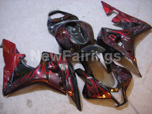 Cargar imagen en el visor de la galería, Black and Red Flame - CBR600RR 07-08 Fairing Kit - Vehicles