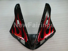 Cargar imagen en el visor de la galería, Black and Red Flame - YZF-R1 02-03 Fairing Kit - Vehicles &amp;