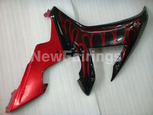 Cargar imagen en el visor de la galería, Black and Red Flame - YZF-R1 02-03 Fairing Kit - Vehicles &amp;