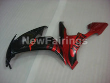 Cargar imagen en el visor de la galería, Black and Red Flame - YZF-R1 04-06 Fairing Kit - Vehicles &amp;