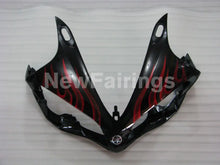 Cargar imagen en el visor de la galería, Black Red Flame - YZF-R1 07-08 Fairing Kit - Vehicles &amp;