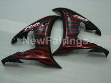 Cargar imagen en el visor de la galería, Black and Red Flame - YZF-R6 03-04 Fairing Kit Vehicles &amp; Parts &gt; Vehicle Parts &amp; Accessories &gt; Motor Vehicle Parts &gt;
