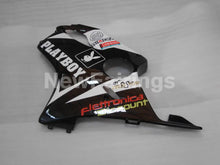 Cargar imagen en el visor de la galería, Black and White Yellow PlayBoy - CBR600 F4i 01-03 Fairing