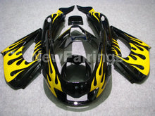Cargar imagen en el visor de la galería, Black and Yellow Flame - YZF1000R Thunderace 96-05 Fairing Kit Vehicles &amp; Parts &gt; Vehicle Parts &amp; Accessories &gt; Motor