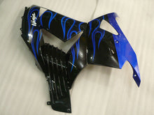 Cargar imagen en el visor de la galería, Black and Blue Flame - NINJA ZX-14R 06-11 Fairing Kit