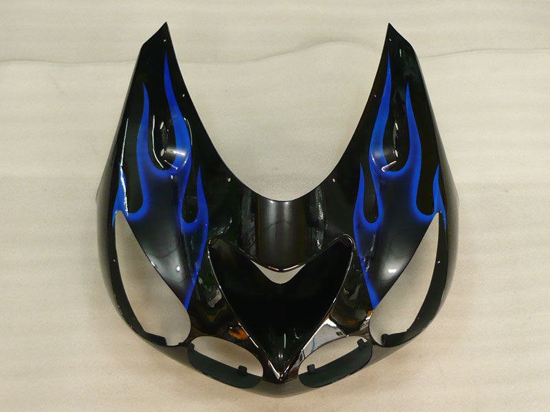 Black and Blue Flame - NINJA ZX-14R 06-11 Fairing Kit