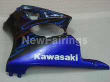 Cargar imagen en el visor de la galería, Black and Blue Flame NINJA ZX 6R 00 02 Fairing Kit Vehicles