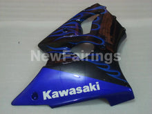 Cargar imagen en el visor de la galería, Black and Blue Flame NINJA ZX 6R 00 02 Fairing Kit Vehicles