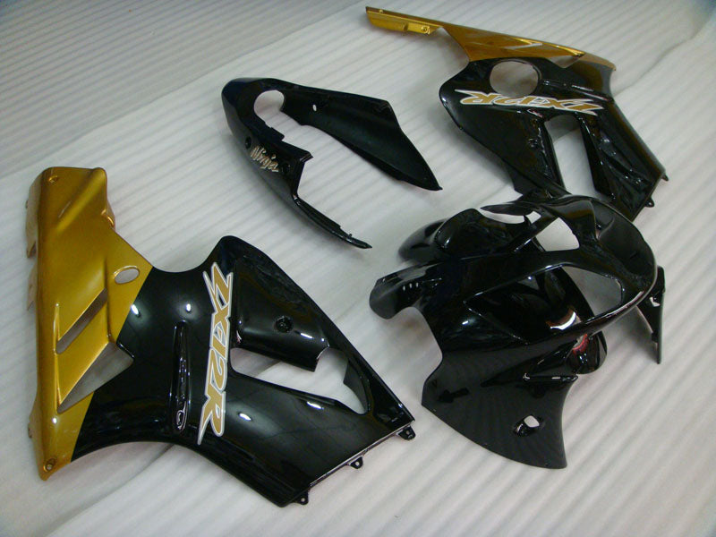 Black and Golden Factory Style - NINJA ZX-12R 02-04 Fairing
