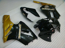 Cargar imagen en el visor de la galería, Black and Golden Factory Style - NINJA ZX-12R 02-04 Fairing