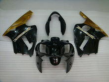 Cargar imagen en el visor de la galería, Black and Golden Factory Style - NINJA ZX-12R 02-04 Fairing