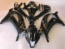 Cargar imagen en el visor de la galería, Black with Golden Stickers Factory Style - NINJA ZX-10R