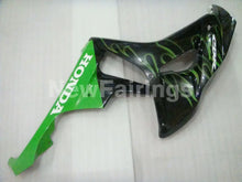 Cargar imagen en el visor de la galería, Black and Green Flame - CBR1000RR 06-07 Fairing Kit -