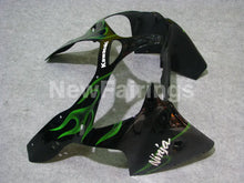 Cargar imagen en el visor de la galería, Black and Green Flame NINJA ZX 6R 00 02 Fairing Kit