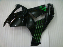 Cargar imagen en el visor de la galería, Black and Green Monster - NINJA ZX-14R 06-11 Fairing Kit