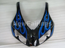 Cargar imagen en el visor de la galería, Black Orange and Blue Flame - CBR1000RR 06-07 Fairing Kit -