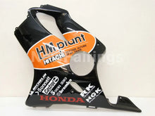 Cargar imagen en el visor de la galería, Black and Orange HM plant - CBR600 F4 99-00 Fairing Kit -