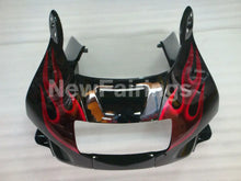 Cargar imagen en el visor de la galería, Black and Red Flame - CBR600 F2 91-94 Fairing Kit - Vehicles