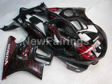Cargar imagen en el visor de la galería, Black and Red Flame - CBR600 F3 97-98 Fairing Kit - Vehicles